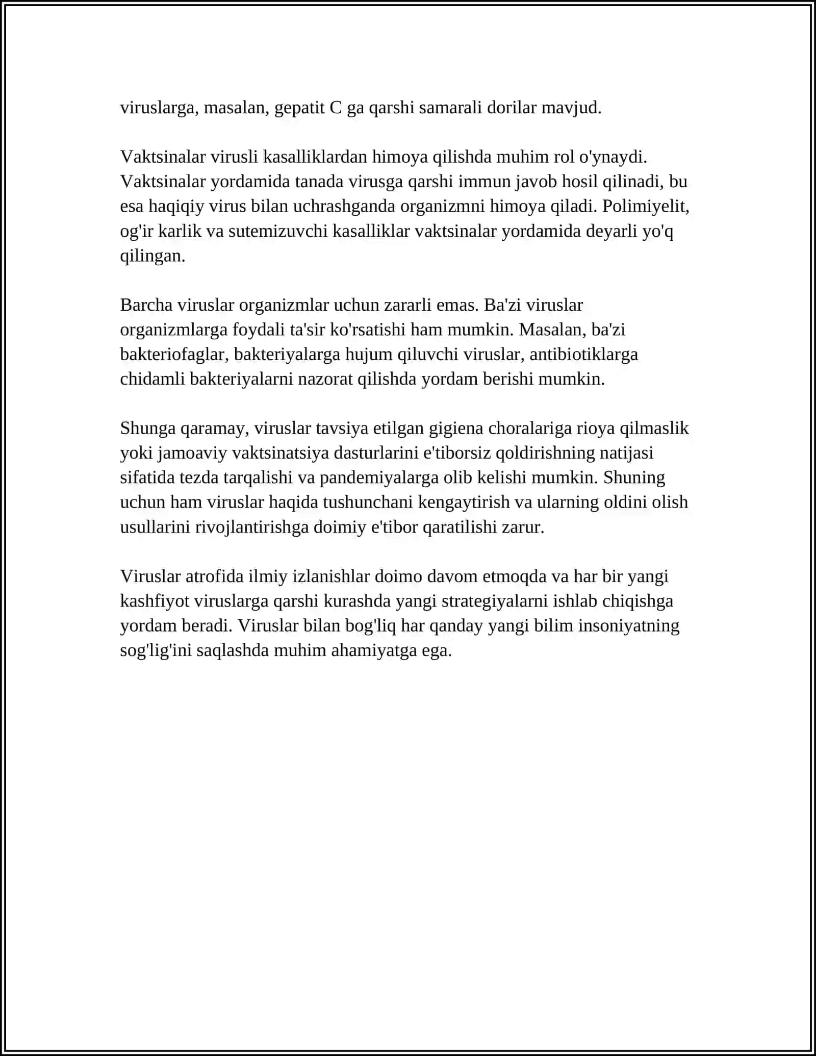 UMUMIY VIRUSOLOGIYA VA BAKTERIOFAGLAR 4