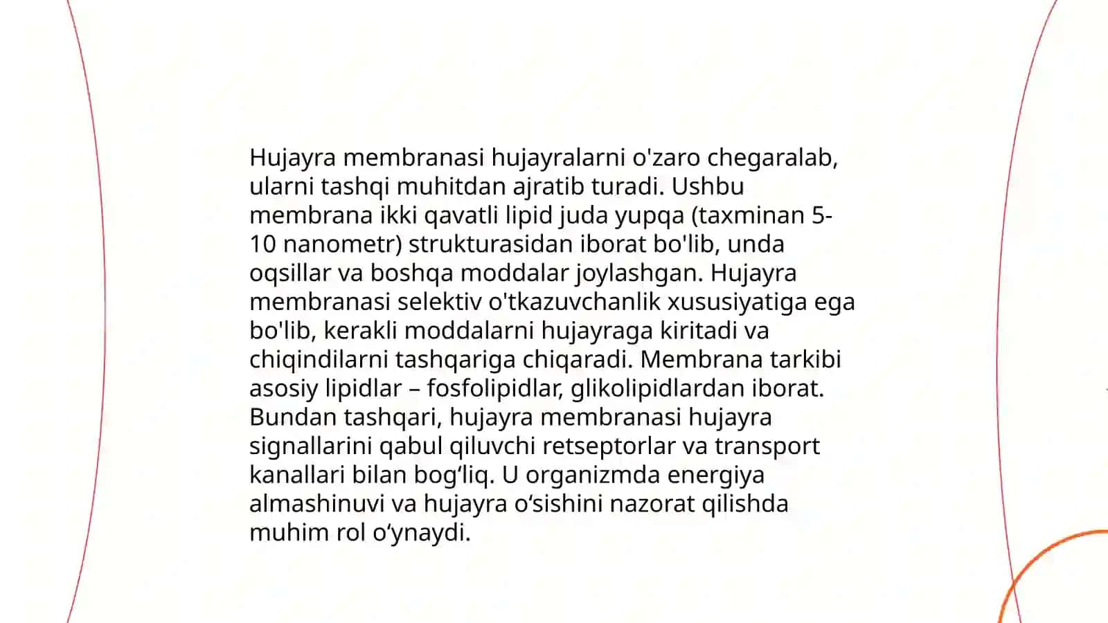 Hujayra tuzilishi 4