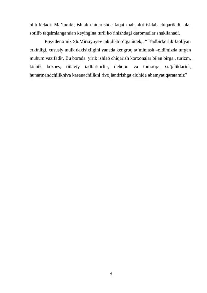 Ishlab Chiqarish Samaradorligi 4