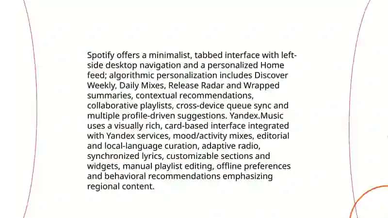Yandex Music vs Spotify Pricing and Subscription Tiers 4