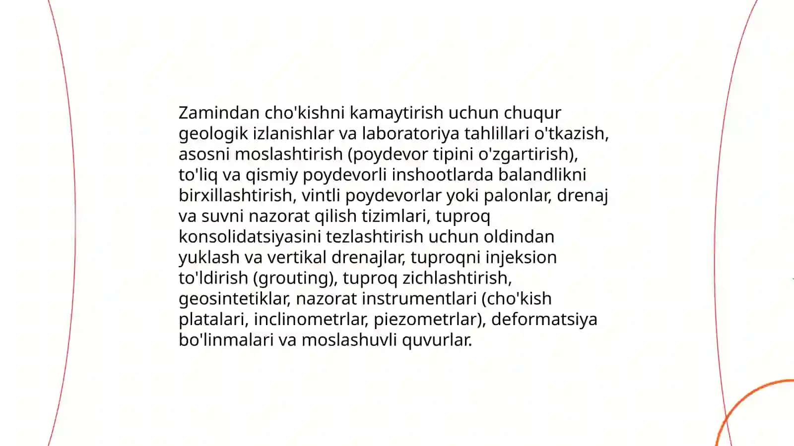 Bino va inshootlarni deformatsiyalanishdan himoyalash 4