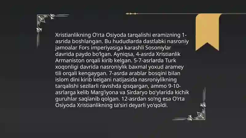 Missiyonerlik harakatining paydo bo'lish sabablari 4