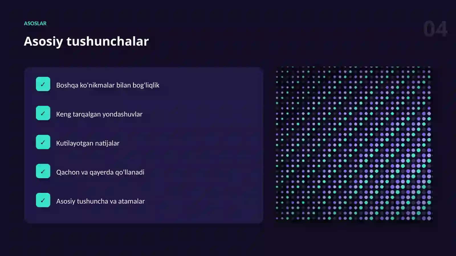 Sun'iy intellekt bo'yicha amaliy taqdimot · III to'plam 4