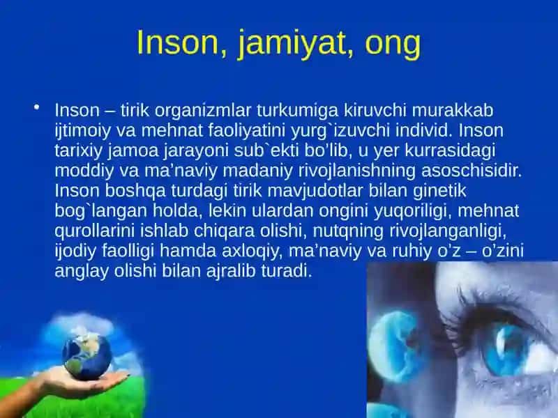 Tabiat va jamiyat falsafasi 4