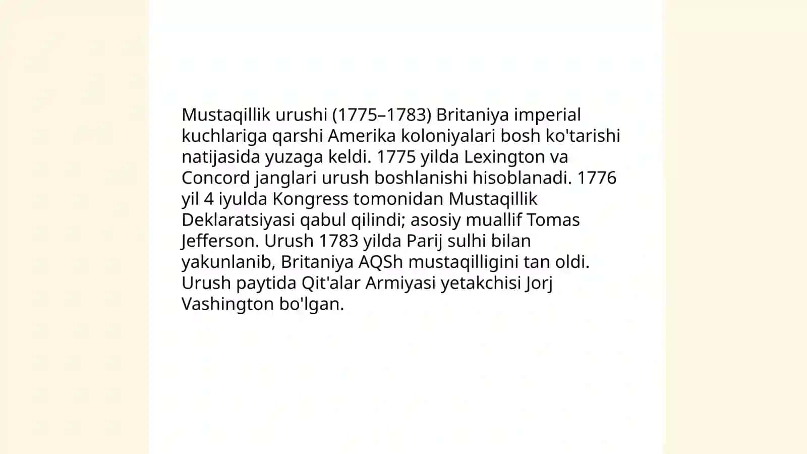 Amerika qòshma shtatlari tarix 4