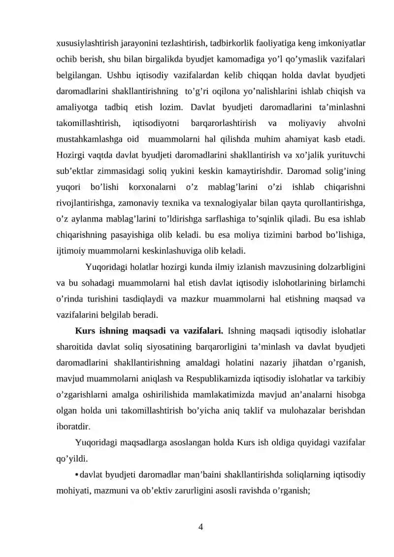 Davlat (Viloyat, Shahar) Byudjeti 4