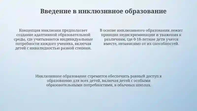 Организация обучения детей с ОВЗ 4