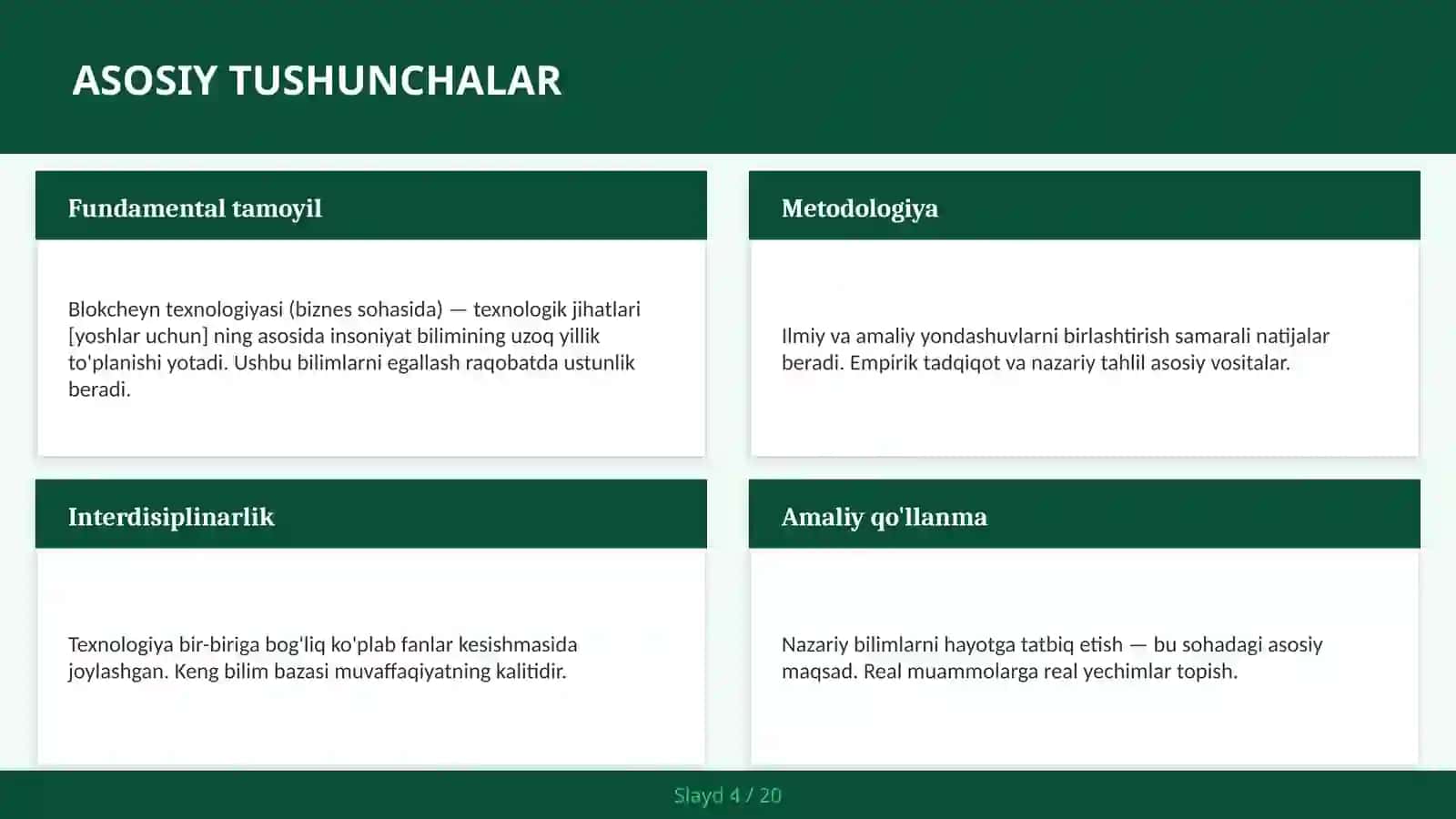 Blokcheyn texnologiyasi (biznes sohasida) — texnologik jihatlari [yoshlar uchun] 4