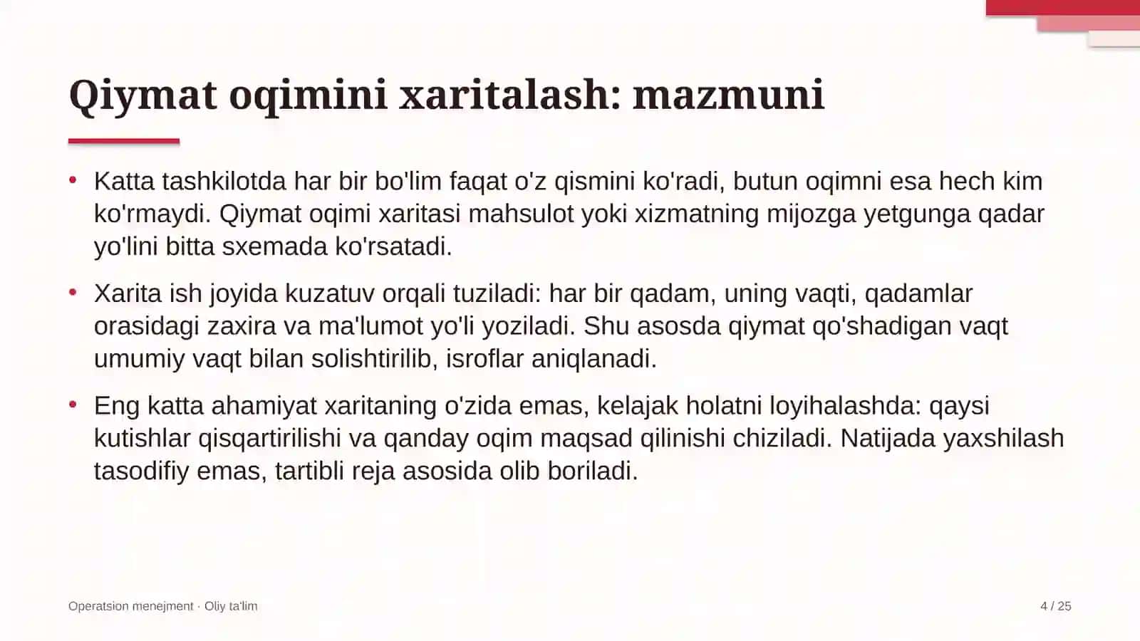 Frilans platformalarida qiymat oqimini xaritalash 4