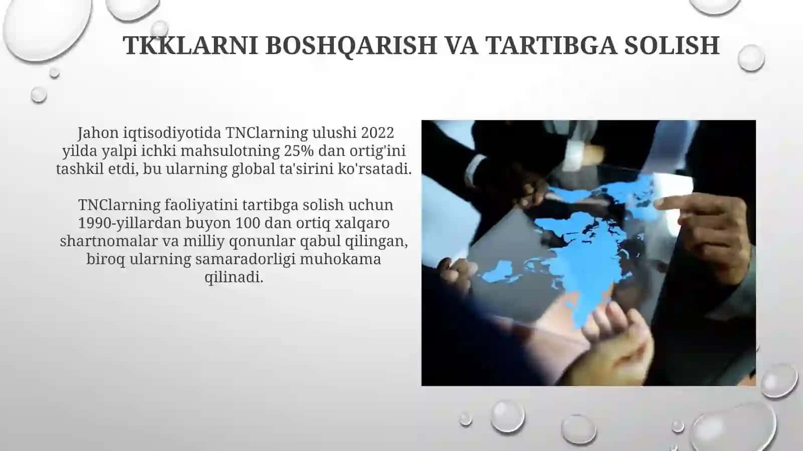 Jahon xo’jaligirivojidaTMKlarningroli 4