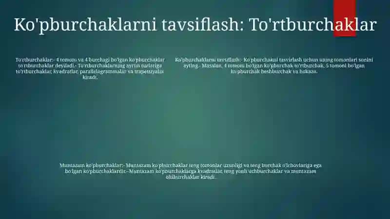 Muntazam Ko'Pyoqlilar 4