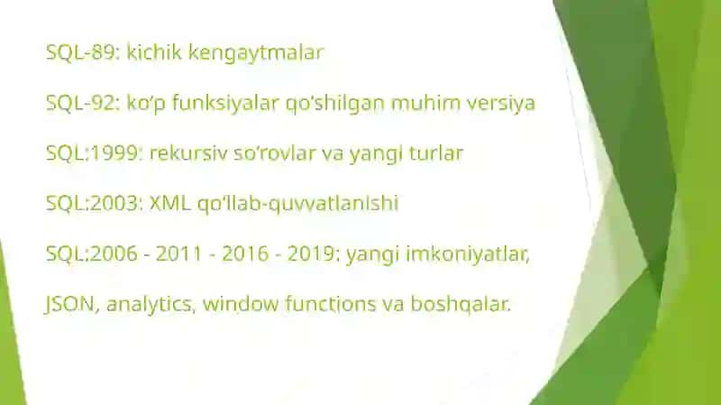 SQL da Kamentariyalar 4