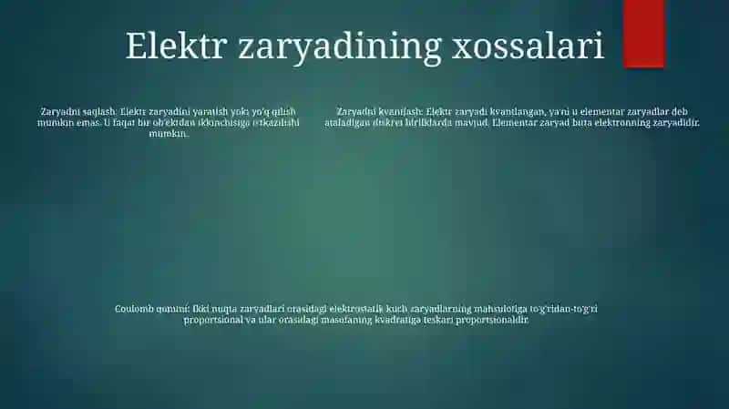 Elektr Zaryadi Va Elektr Toki 4