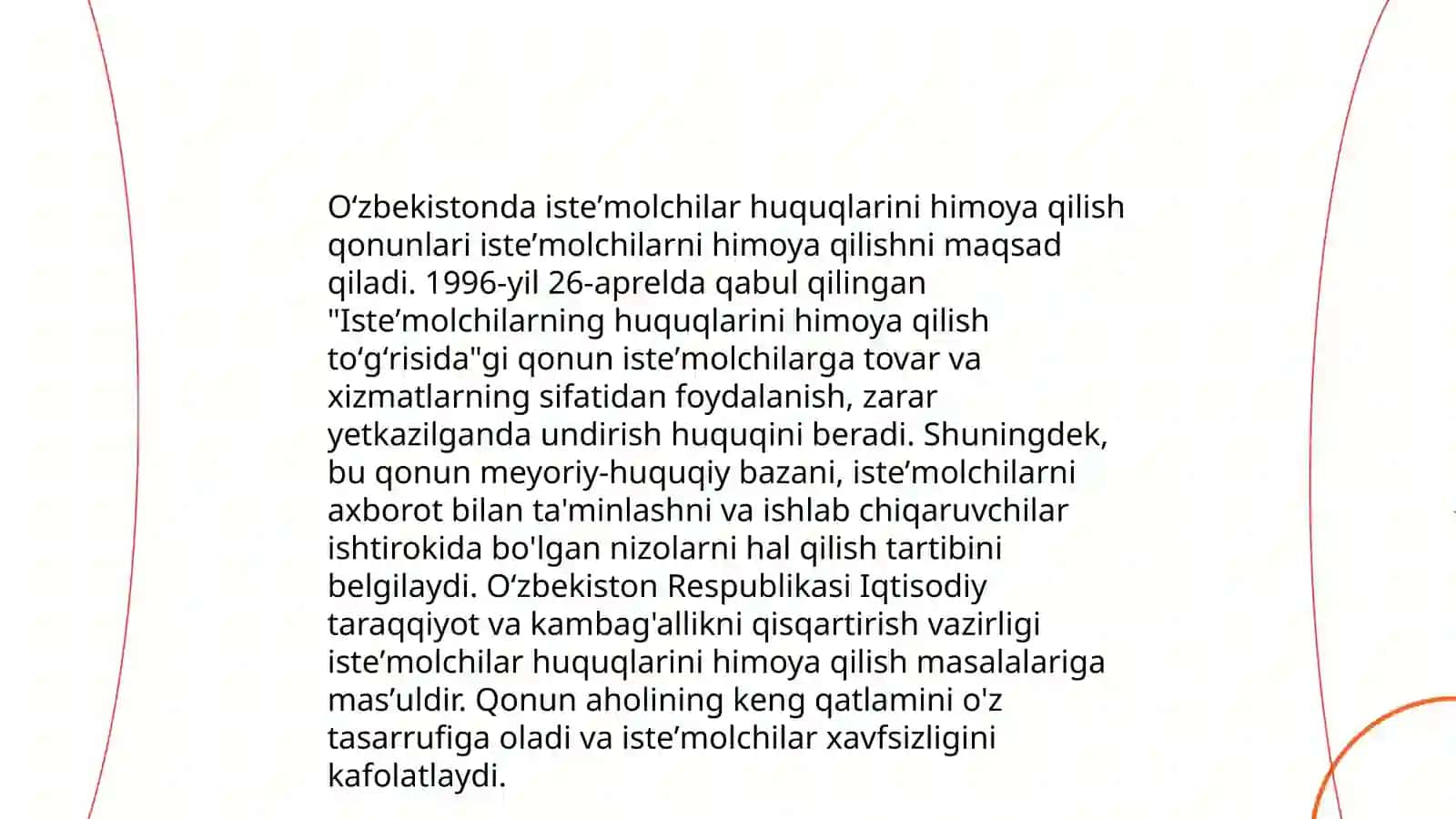 Isteʼmolchilar huquqlarining ustunligi 4