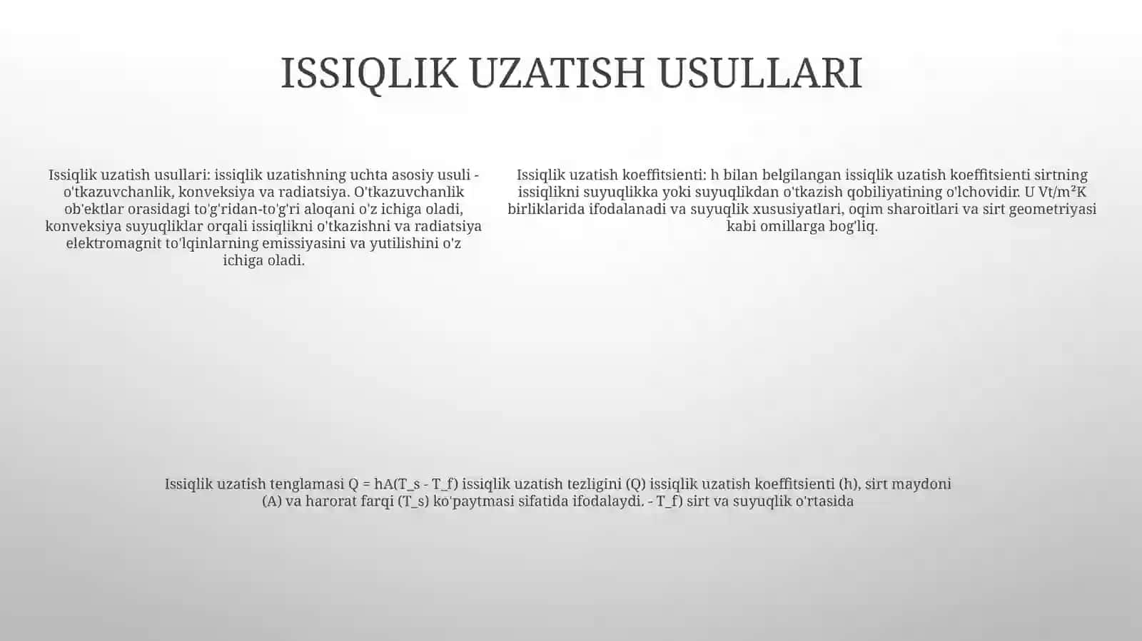 IssiqlikUzatishKoeffitsenti 4