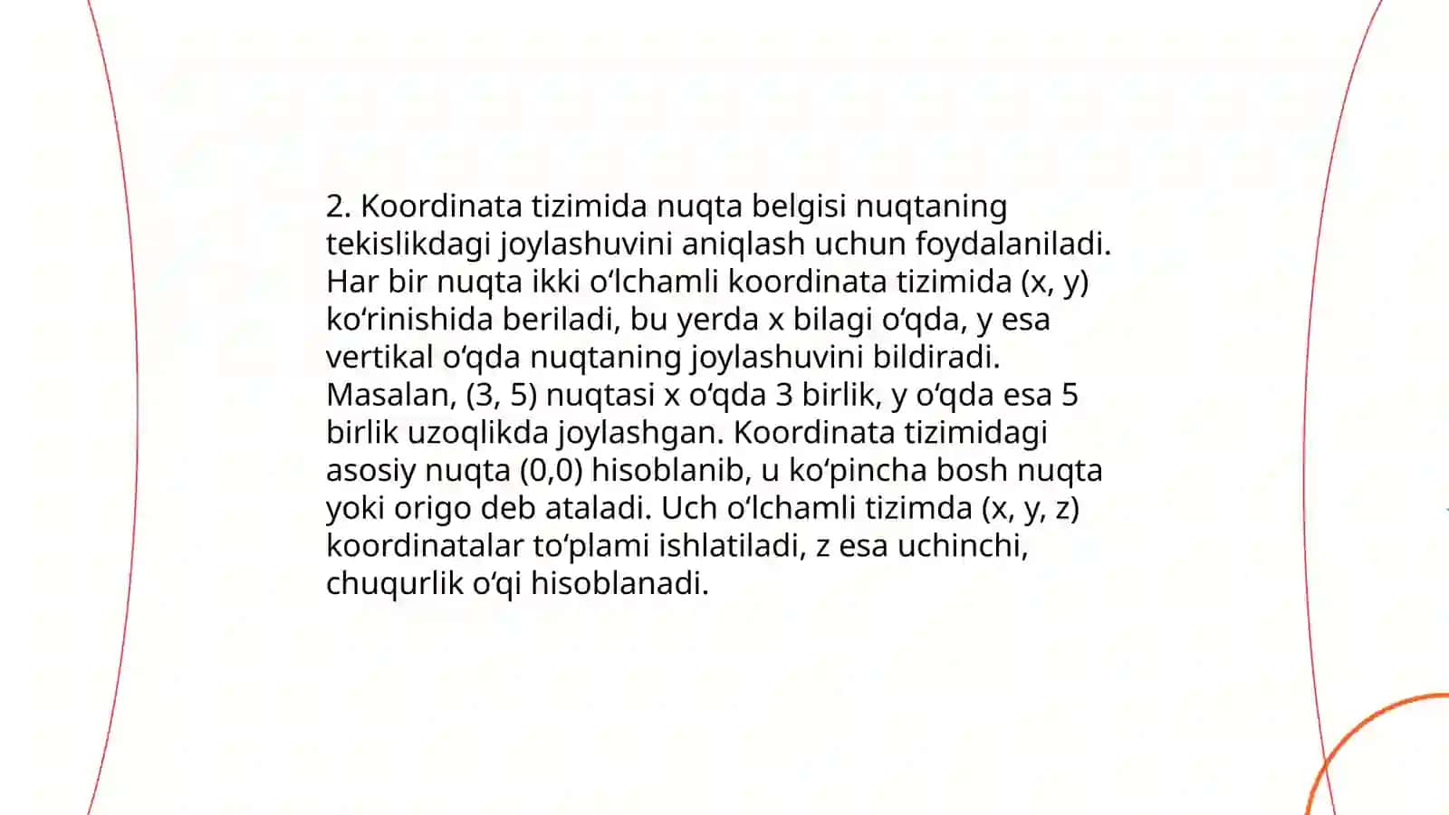 Nuqta, kesma, ko‘pburchak tushunchasi 4
