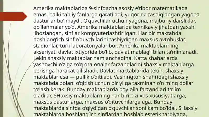 Iqtisodiy rivojlangan xorijiy davlatlarda ta’lim tizimi 4