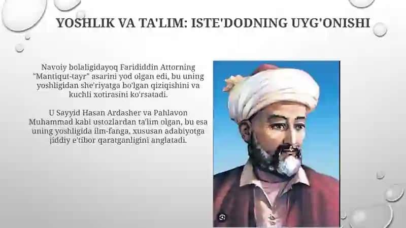Alisher Navoiy hayoti va ijodi 4