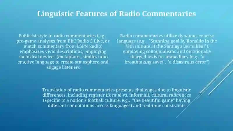 Translation of Radio Commentaries 4