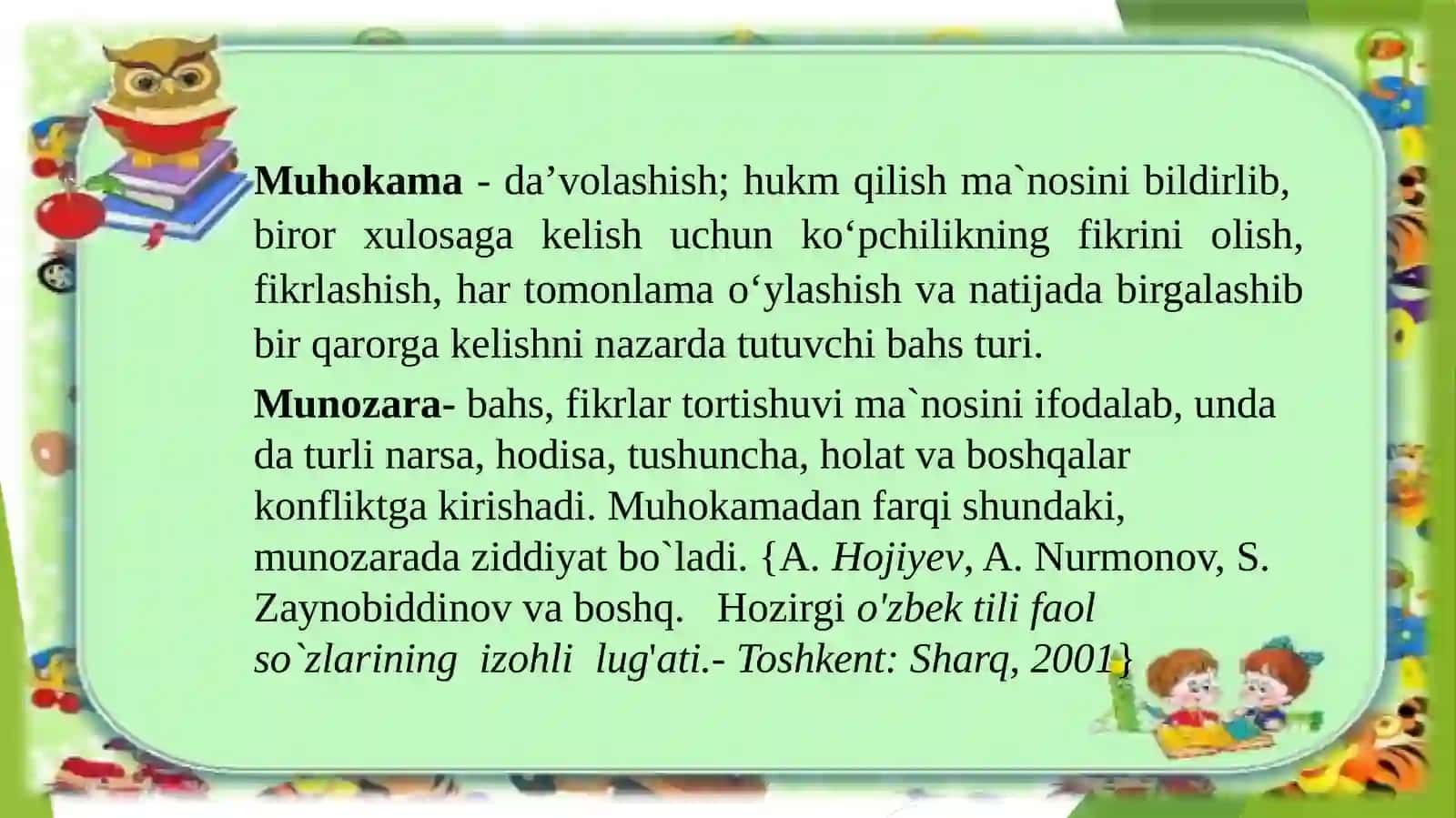 Mutaxassislikka oid bahs turlari 4