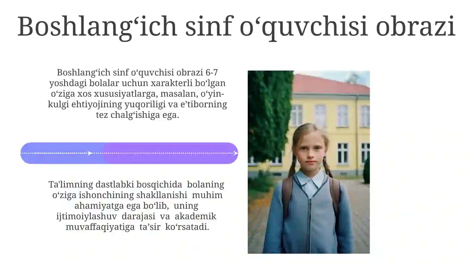 Boshlangʻich sinf oʻquvchisiimidji 4