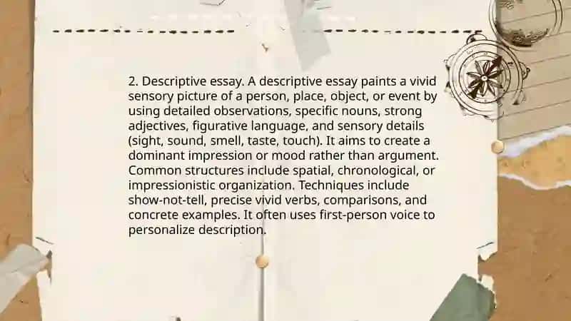 Types of essay 4