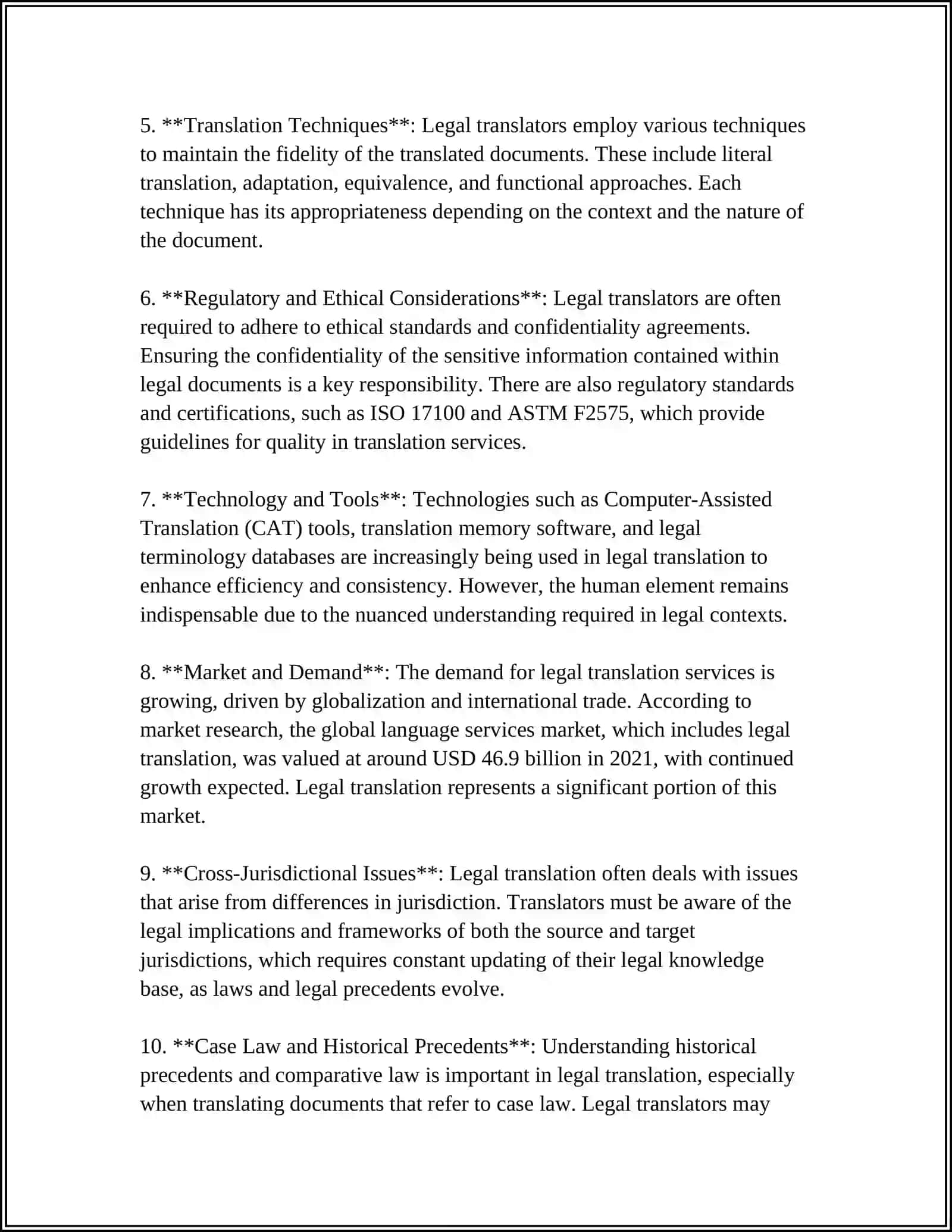 TRANSLATION OF LAW DISCOURSE 4