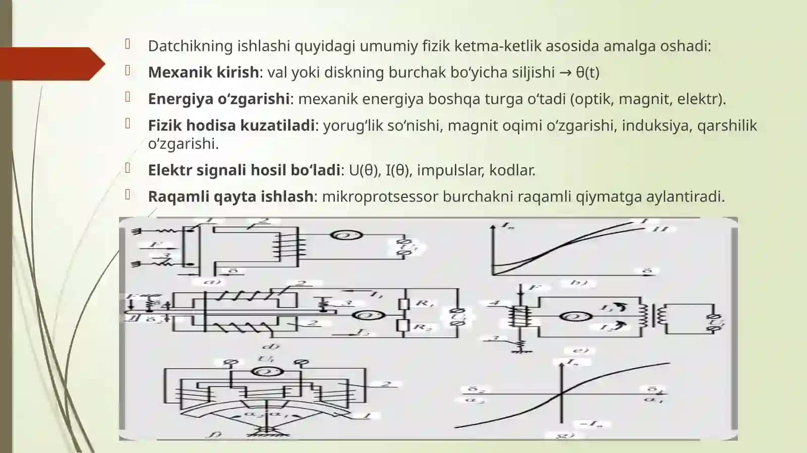 Burchaksiljish datchigi 4