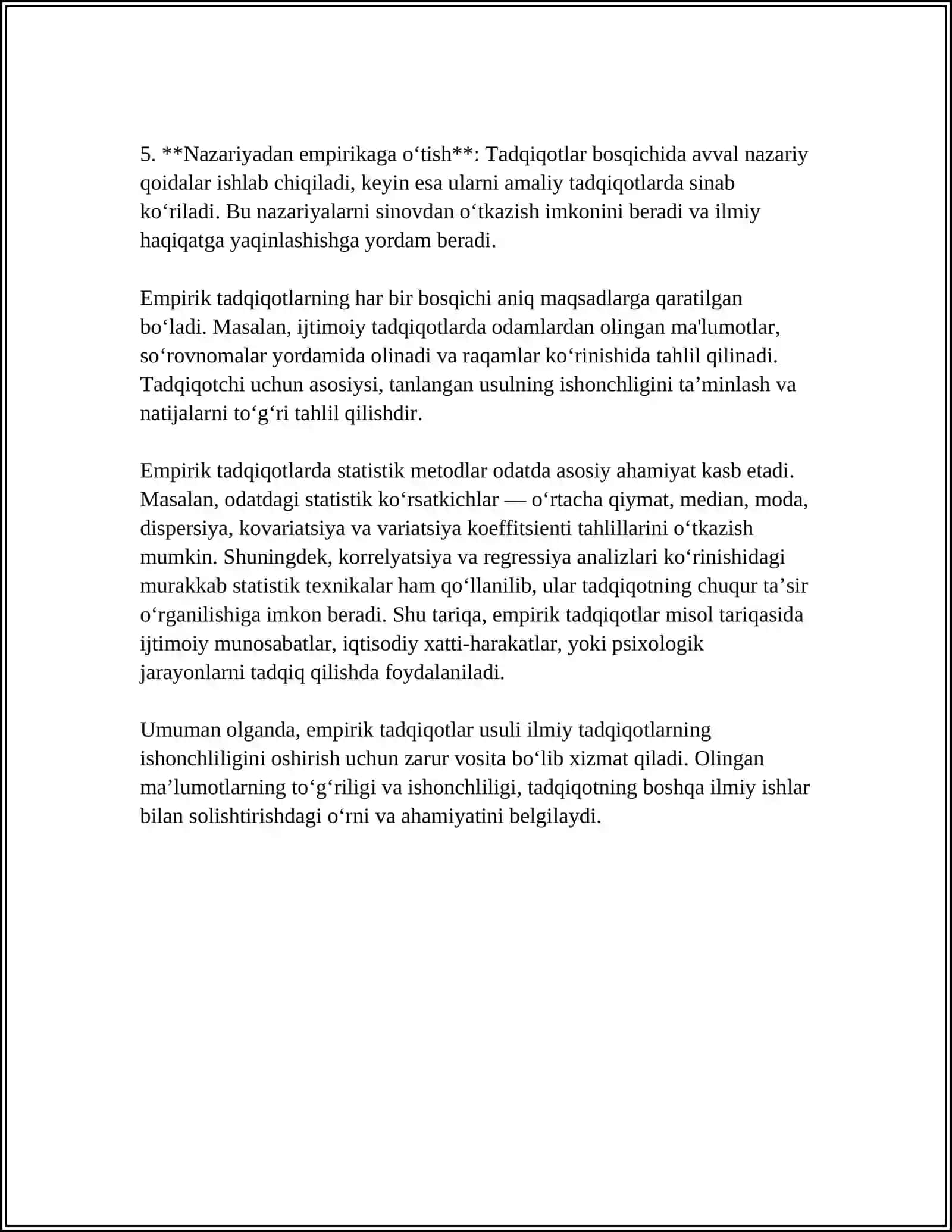 HOZIRGI ZAMON PSIXOLOGIYANING TADQIQOT METODLARI 4