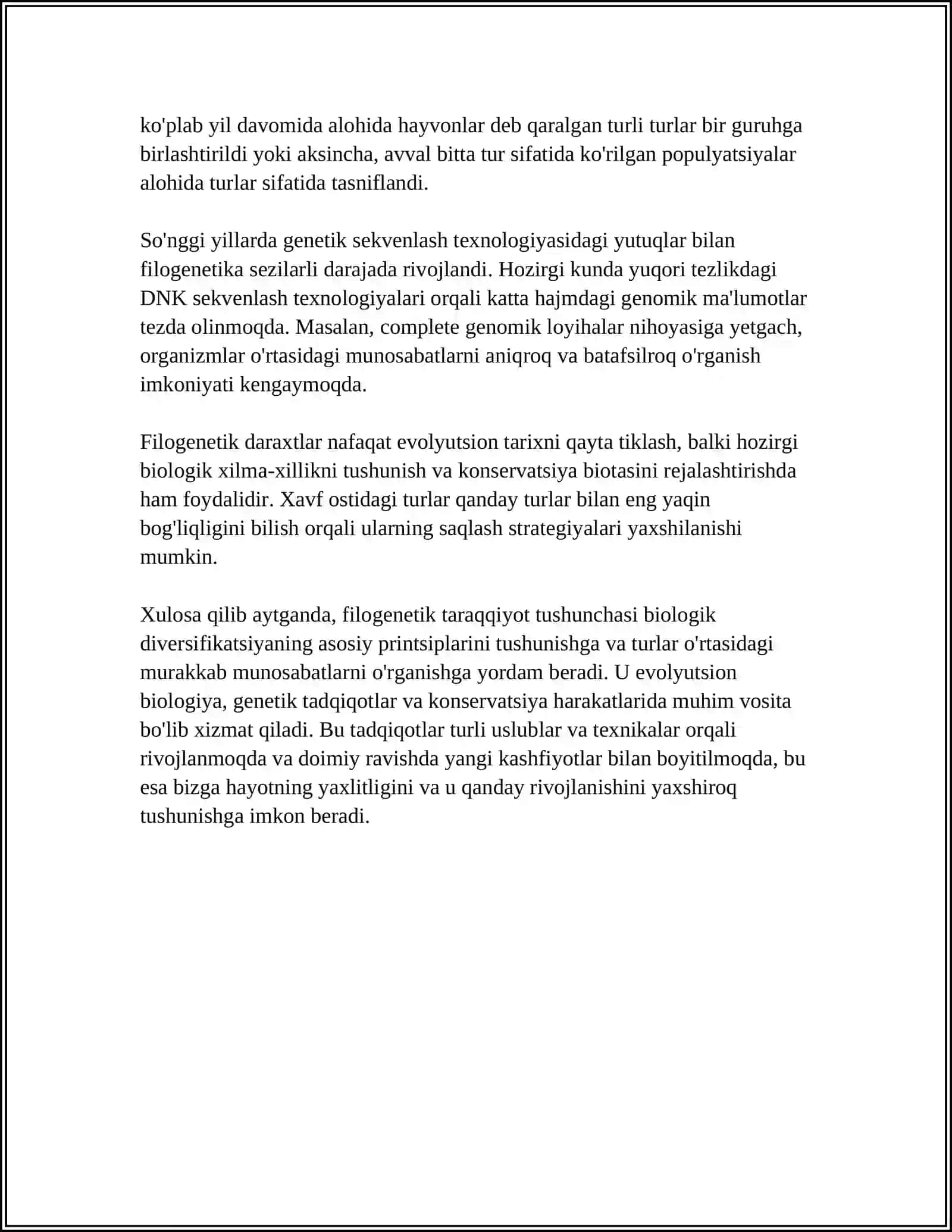 PSIXIKANING FILOGENETIK TARRAQIYOTI 4