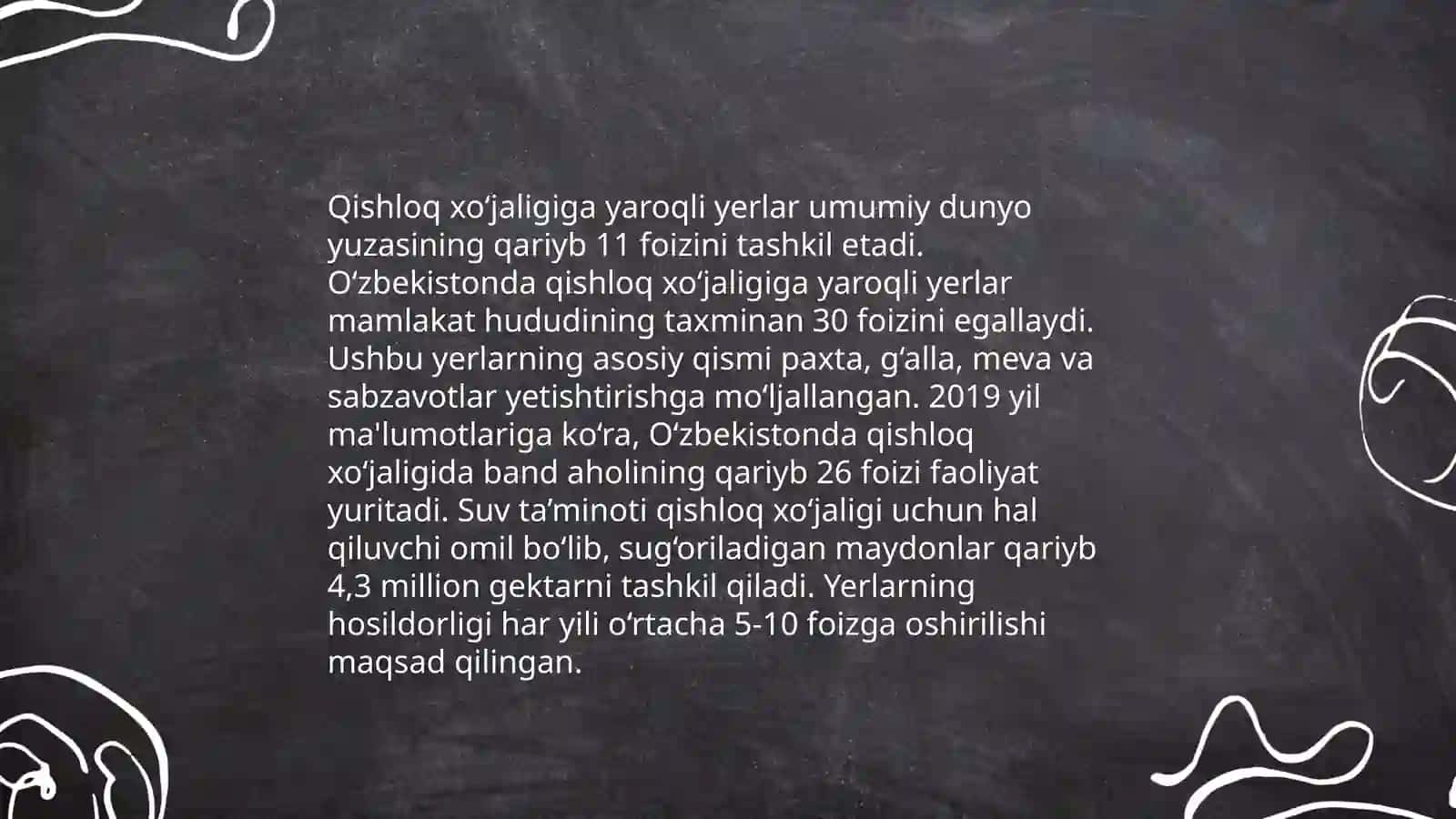 Yer resurslarining umumiy tavsifi 4