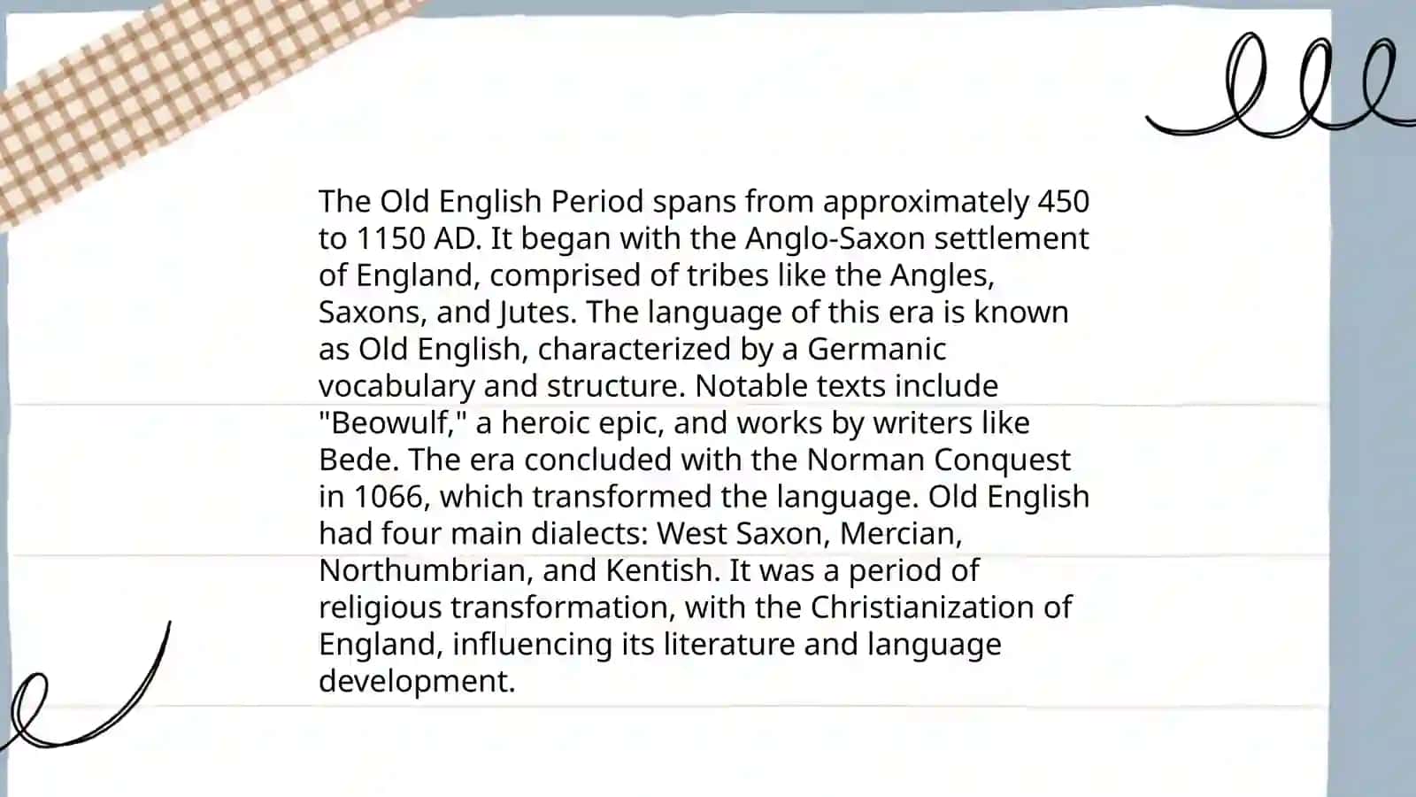 History of the English Language 4