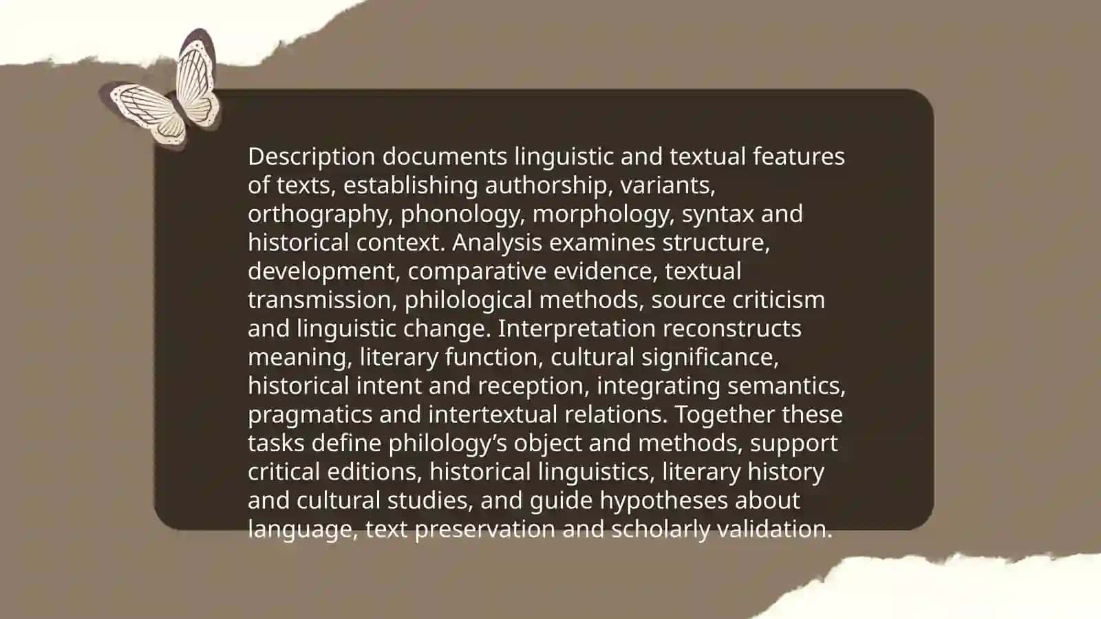 Goals and tasks of philological research 4