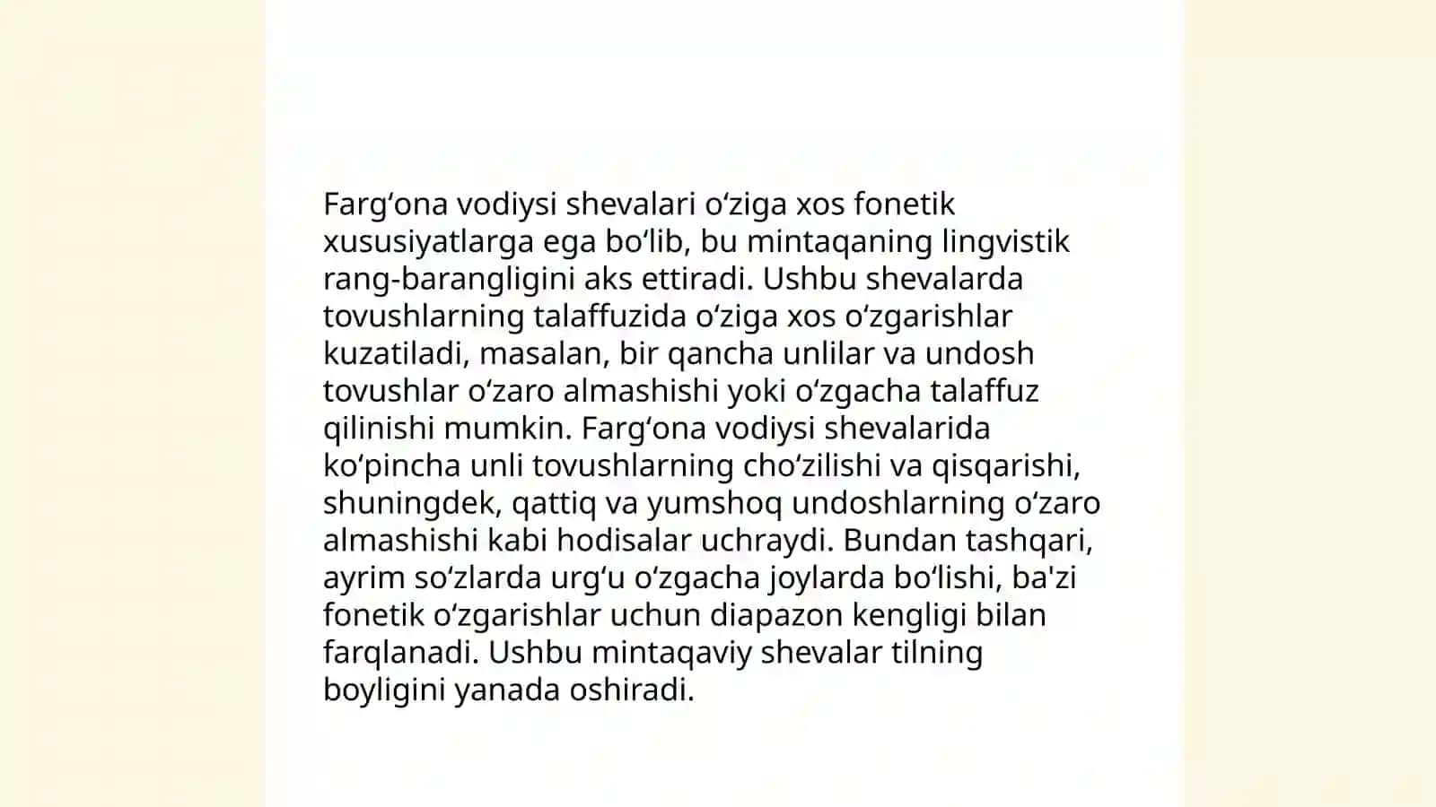 Oʻzbek shevalarida fonetik xususiyatlar 4