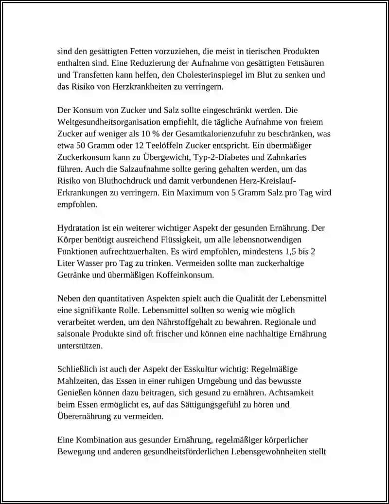 Gesunde Ernährung 4
