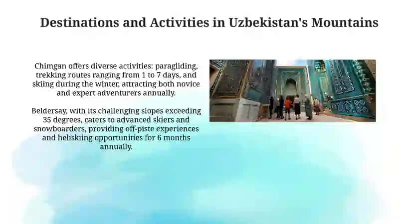 Mountain Tourism in Uzbekistan 4