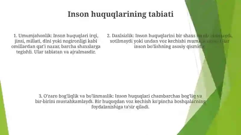 Inson Huquqlari 4