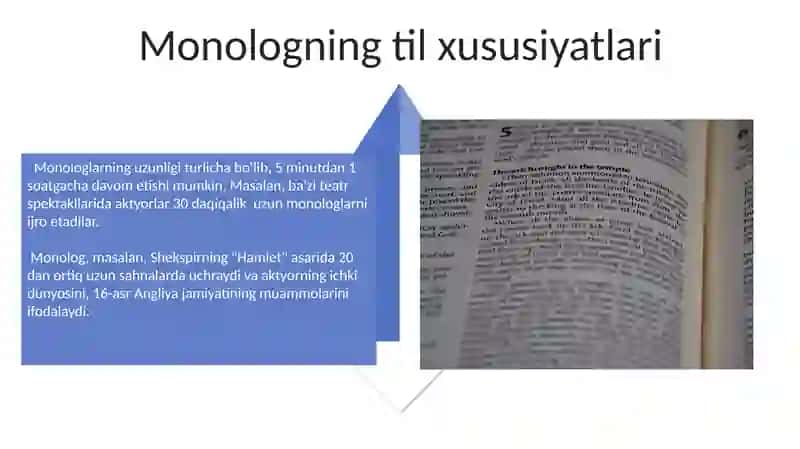 Monolog va uning turlari 4