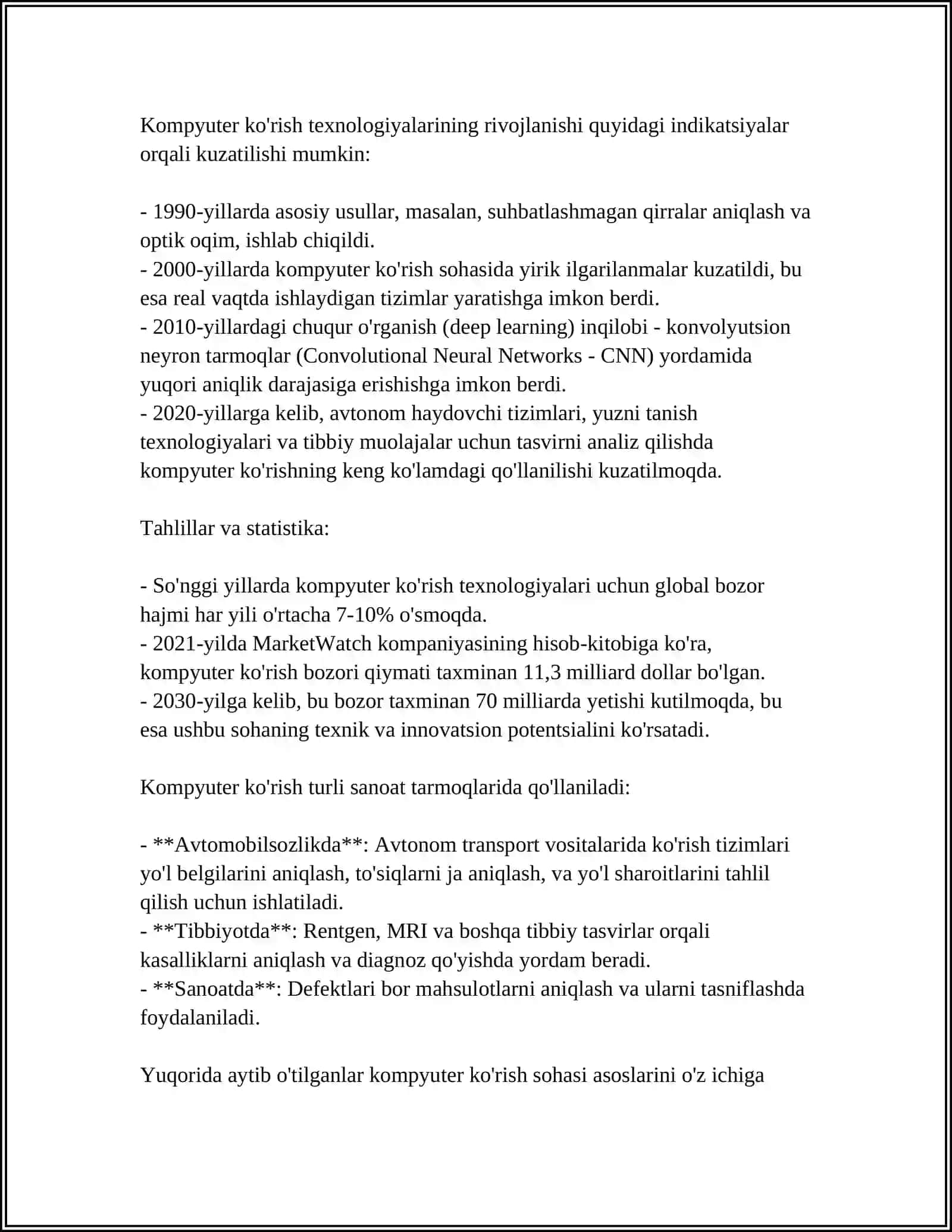 COMPUTER VISION JARAYONI 4