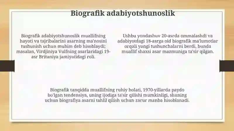 Adabiyotshunoslikning yordamchi sohalari 4
