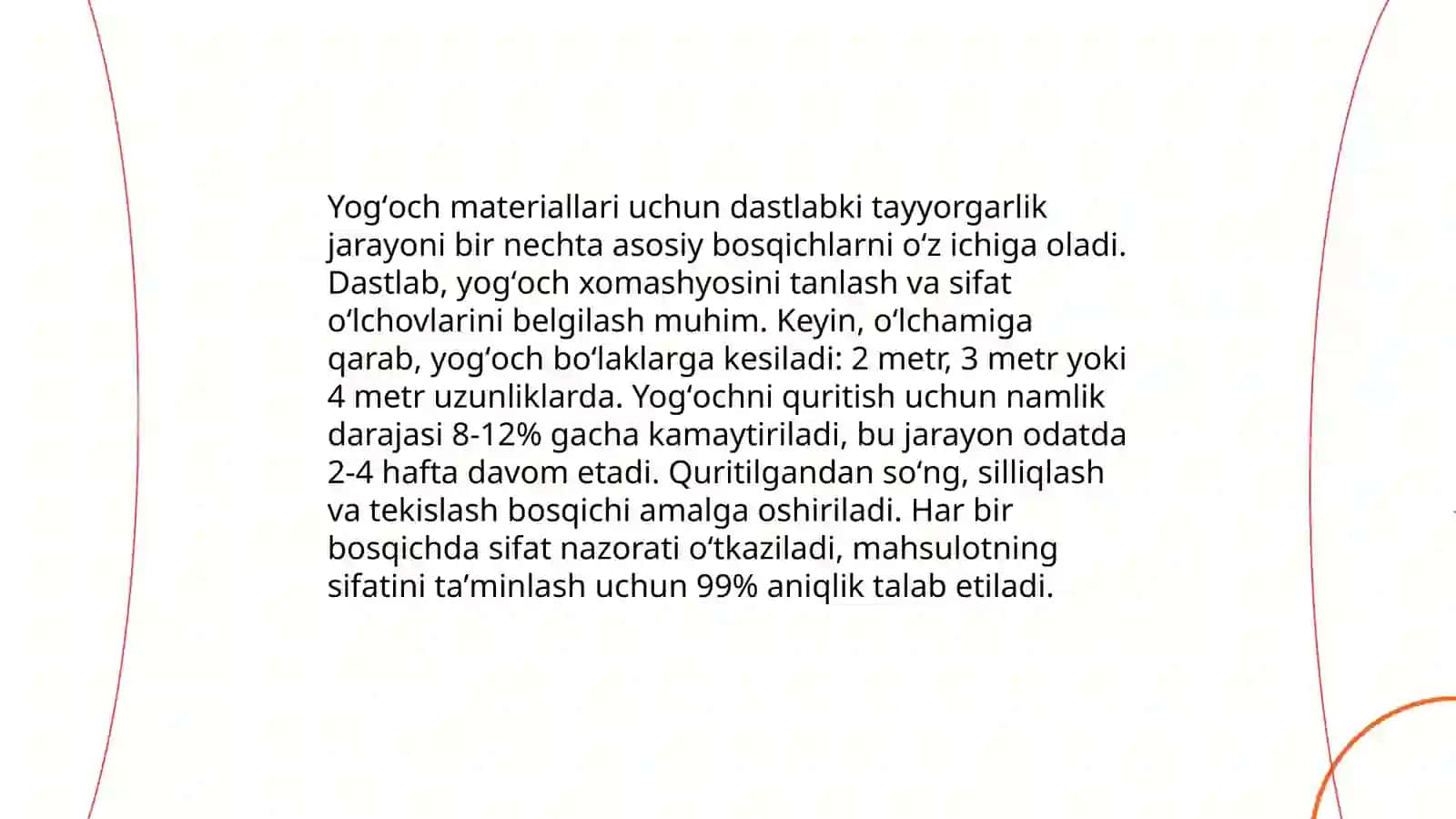 Yogʻoch materiallarga ishlov berishda rejalash 4