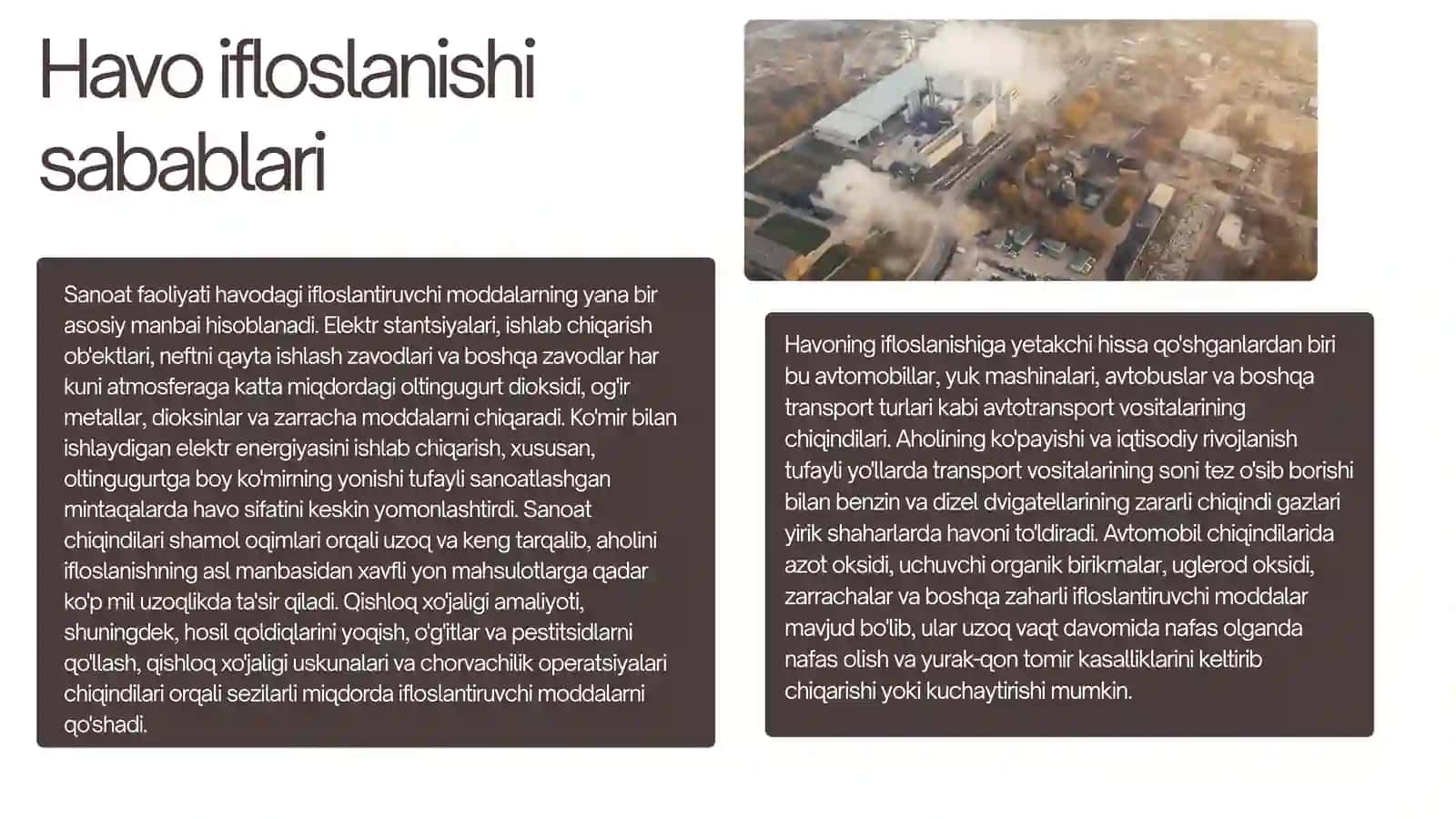 Havoning ifloslanishi 4