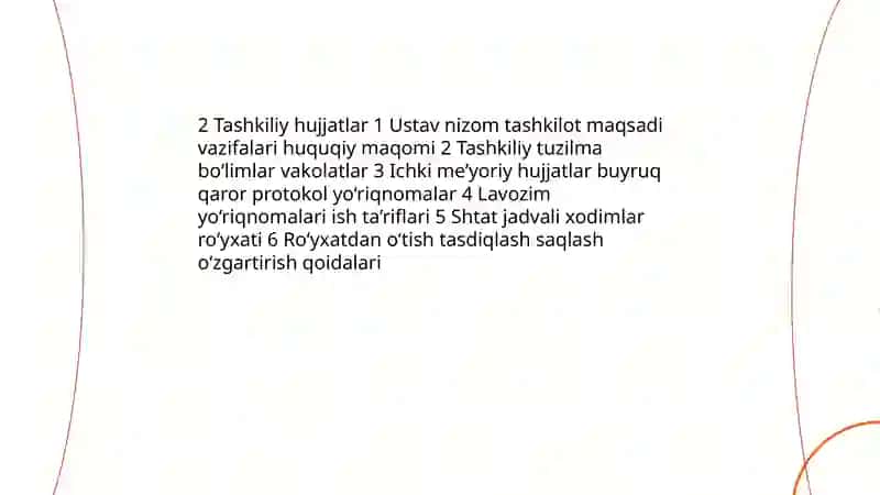Ish yuritishga doir atamalar 4