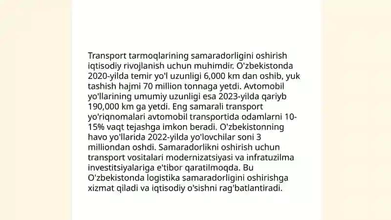 Transport Iqtisodiyoti 4