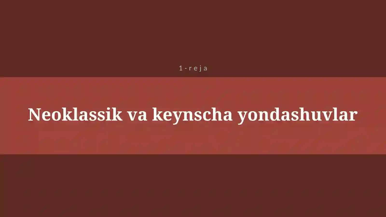 HOZIRGI ZAMON G'ARB IQTISODIYOTI VA UNING ASOSIY YO’NALISHLARI 4