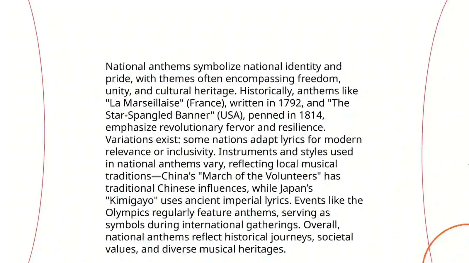 National Identites and English Speaking Countries. Comparing national symbols 4