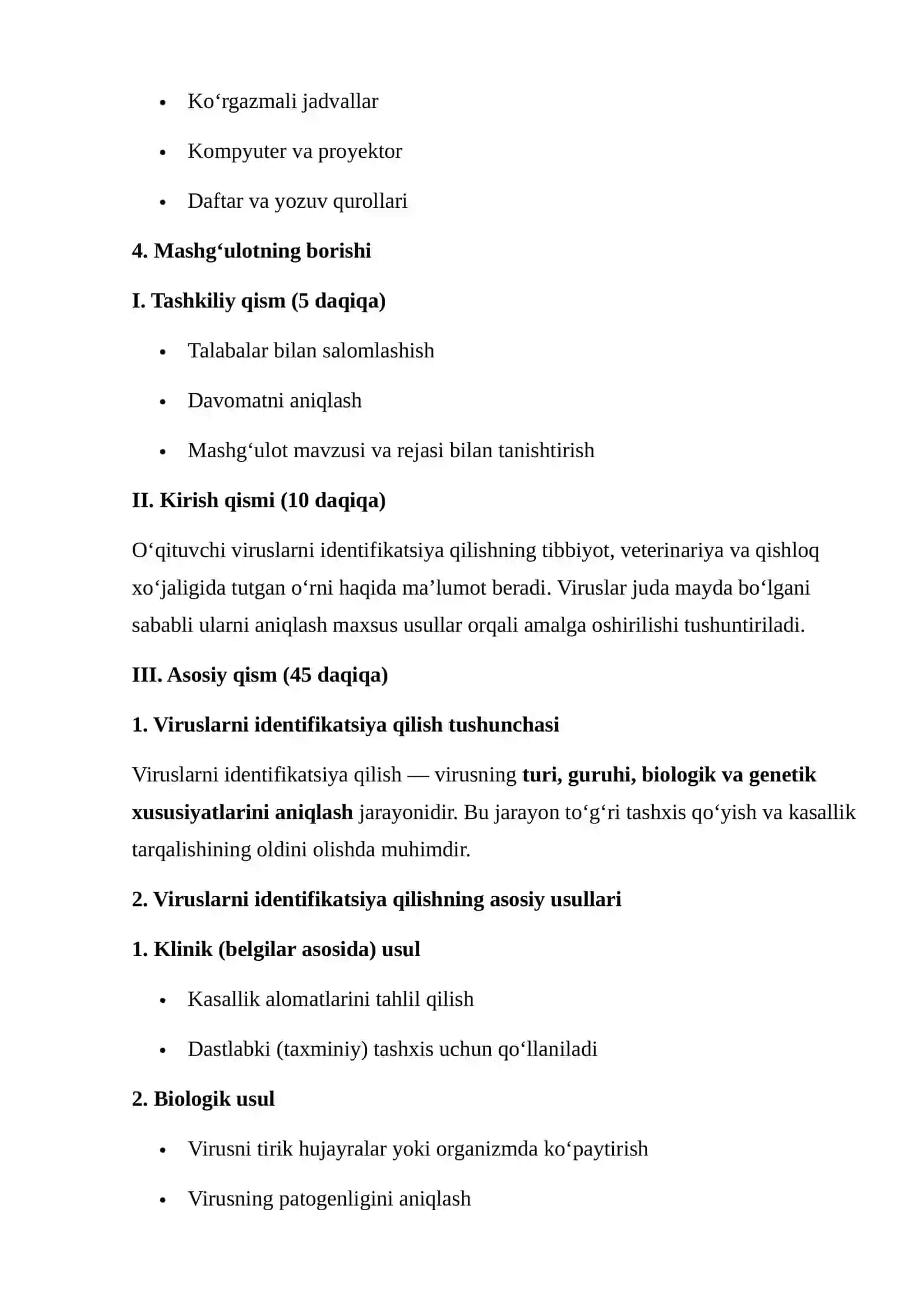 Viruslarni identifikatsiya qilish 4