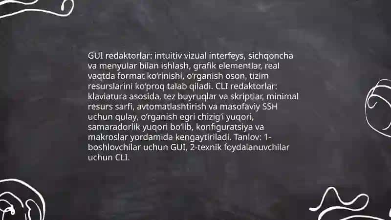 Zamonaviy matn redaktorlari 4