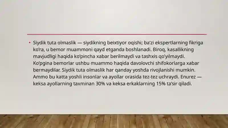 Siydiktutaolmaslik 4
