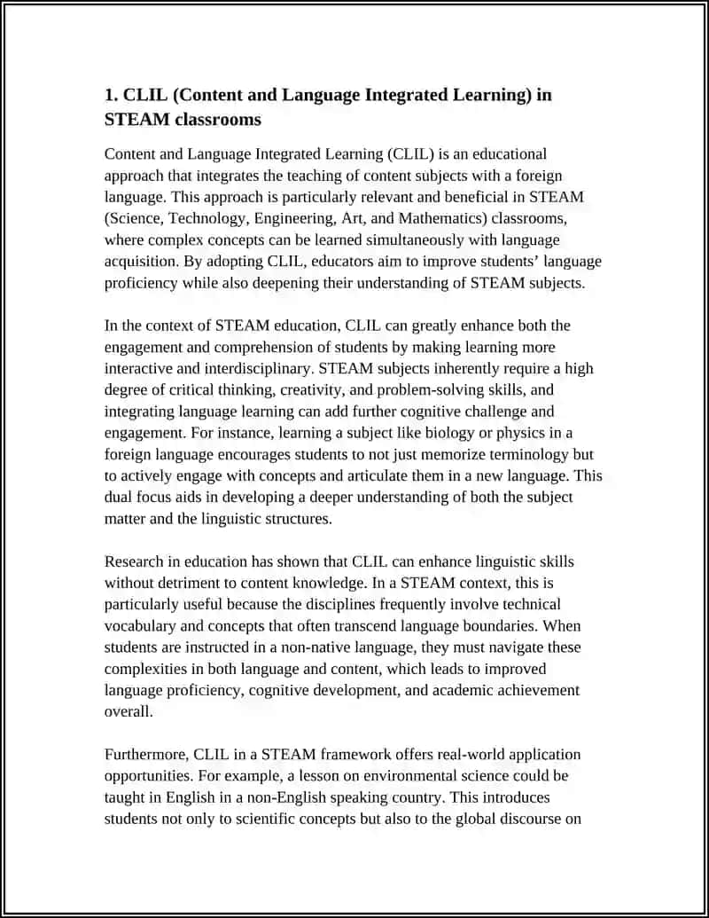 MUSTAQIL ISH Theme: STEAM (SCIENCE, TECHNOLOGY, ENGINEERING, ART, MATH) YONDASHUVI VA CHET TILI BILAN INTEGRATSIYA 4